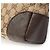 Borsa a Spalla Gucci GG Canvas Beige Cachi Marrone scuro - vista 8