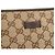 Borsa a Spalla Gucci GG Canvas Beige Cachi Marrone scuro - vista 9