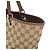 Borsa Tote/Spalla GG Canvas GUCCI Beige Cachi Marrone scuro - vista 7