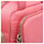 Bolsa de mão Triangle Prada em rosa Begonia - vista 10