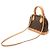 Borsa Louis Vuitton Monogram Alma BB Marrone Monogramma - vista 3