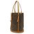 Borsa a tracolla tote Louis Vuitton Monogram Bucket GM Marrone Monogramma - vista 3