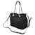Borsa a Spalla Prada Tessuto Triangle Chain Nero - vista 3