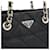Borsa a Spalla Prada Tessuto Triangle Chain Nero - vista 9