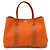 Hermès HERMES Garden PM Tragetasche Orange - Ansicht 2