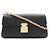 Portafoglio con catena Louis Vuitton Monogram Empreinte Métis Nero