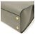 Prada Saffiano Leder Handtasche in Grau Braun - Ansicht 4