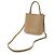 Borsa Prada Saffiano in Pink Beige - vista 3