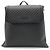 Zaino GUCCI Microguccissima in pelle nera Nero