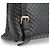 Zaino GUCCI Microguccissima in pelle nera Nero - vista 7