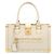 Borsa Tote Louis Vuitton Suhali Fabulous Bianco - vista 2