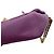 Borsa a Spalla Chanel Matelassé Chain Porpora - vista 6