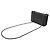 Borsa a tracolla con catena portafoglio Chanel Coco Mark Nero - vista 3