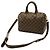 Borsa Louis Vuitton Damier Speedy Bandoulière 25 Marrone - vista 3