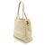 Borsa Tote Chanel Camellia in beige e bianco - vista 3
