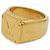 Anello sigillo Louis Vuitton placcato oro D'oro - vista 3