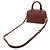 Borsa Louis Vuitton Monogram Empreinte Speedy Bandoulière 20 Marrone - vista 3