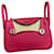 Hermès Lindy Mini Swiff leather Rosa  - vista 2