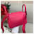 Hermès Lindy Mini Swiff leather Rosa  - vista 3