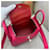 Hermès Lindy Mini Swiff leather Rosa  - vista 8