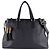 Borsa a mano in pelle marrone scuro Gucci