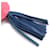 Hermès Charm para bolso Hermes Rodeo MM Rosa Azul  - vista 6