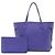 Borsa Tote Louis Vuitton Epi Neverfull MM Viola scuro