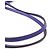 Borsa Tote Louis Vuitton Epi Neverfull MM Viola scuro - vista 5