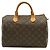 Borsa Louis Vuitton Monogram Speedy 30 Marrone - vista 2