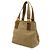 Borsa Tote Louis Vuitton Plan Soleil PM Beige Cachi - vista 3