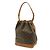 Borsa a Spalla Louis Vuitton Monogram Noe Marrone - vista 3