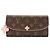 Louis Vuitton Monogram Portefeuille Emilie Bi-fold Wallet Pink - Ansicht 2