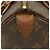 Borsa Louis Vuitton Monogram Speedy 25 Marrone - vista 3