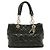 Borsa Tote Christian Dior Lady Cannage Nero - vista 2
