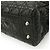 Borsa Tote Christian Dior Lady Cannage Nero - vista 4