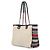 Borsa Tote Chanel Deauville Line Medium Multicolore Beige - vista 2