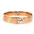 Bracciale rigido in metallo oro rosa Louis Vuitton D'oro - vista 4