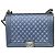 Borsa a tracolla Chanel LeBoy Large Pearl Blue in pelle