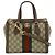 Borsa Gucci Beige Small GG Supreme Web Ophidia