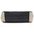 Borsa Bowling Chanel Black Large Coated Canvas Camellia Maxi Logo Nero - vista 7