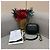 Chanel Vanity Case aus schwarzem gestepptem Lammleder mit Kette - Ansicht 3