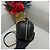 Chanel Vanity Case aus schwarzem gestepptem Lammleder mit Kette - Ansicht 5