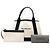 Borsa Tote Balenciaga White Canvas Navy Cabas Tote S Bianco - vista 7
