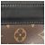 Louis Vuitton Marrone Monogram Macassar Discovery Pochette GM - vista 6
