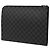 Louis Vuitton Pochette Jour GM in Damier Graphite nero - vista 2