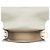 Borsa a tracolla Nile in pelle grigia piccola Chloé Marrone Grigio - vista 4