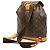 Louis Vuitton Marrone Monogram Montsouris GM - vista 2