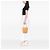 Tote in pelle marrone Burberry Caramello - vista 6