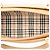 Tote in pelle marrone Burberry Caramello - vista 4