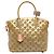 Louis Vuitton Gold Monogram Fascination Lockit D'oro